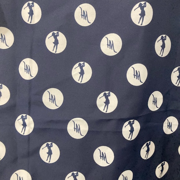 NH Golf Scarf Monogramed Woman Golfer 🏌️‍♀️ Sz L - Picture 2 of 7